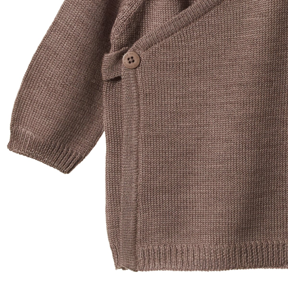 Merino knit kimono jacket - Cub marl