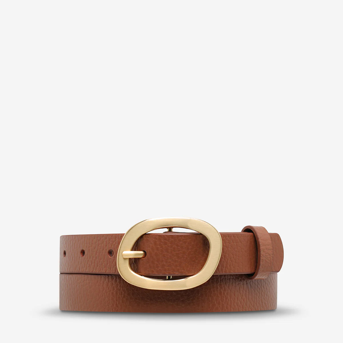 Nocturne Belt - Tan/Gold