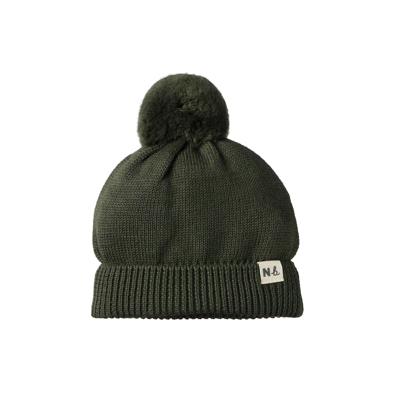 Alpine Pom Pom Beanie - Thyme