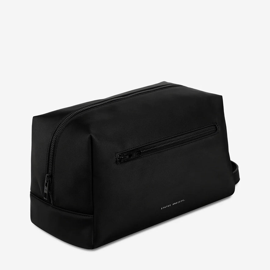 Hunter Recycled Toiletry Bag Large - Black