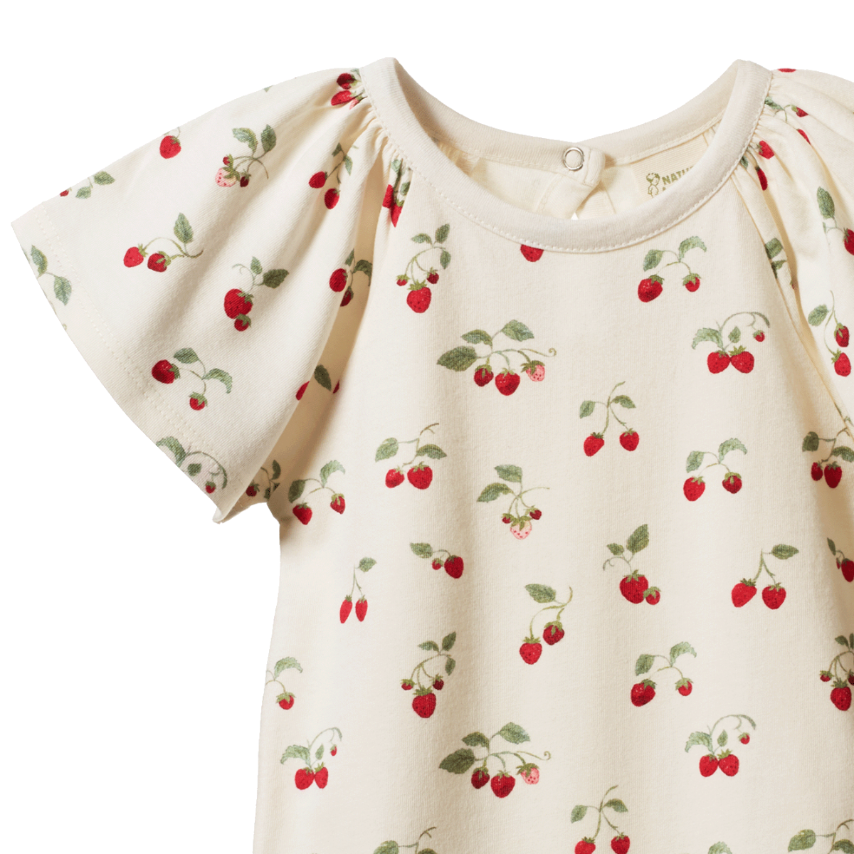 Faye BodySuit Strawberry Blush Print