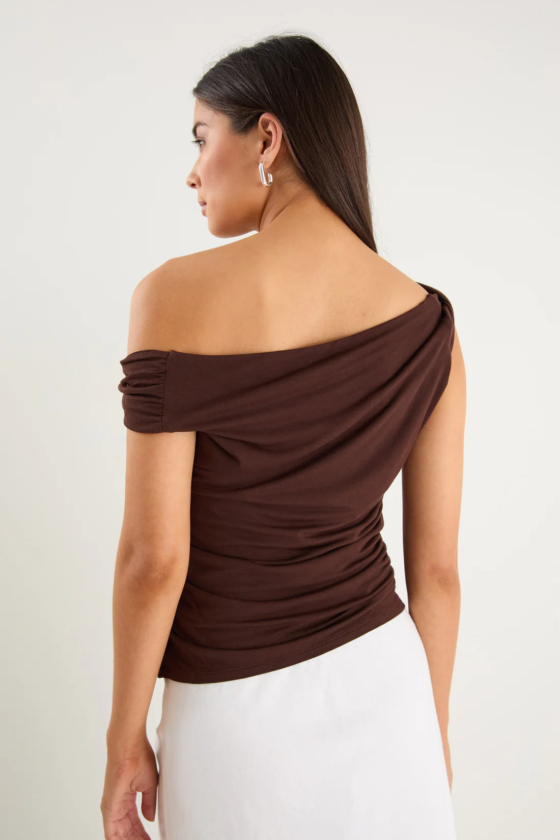 Nightlife Chocolate Stretch Multi Fit Sleeveless Top