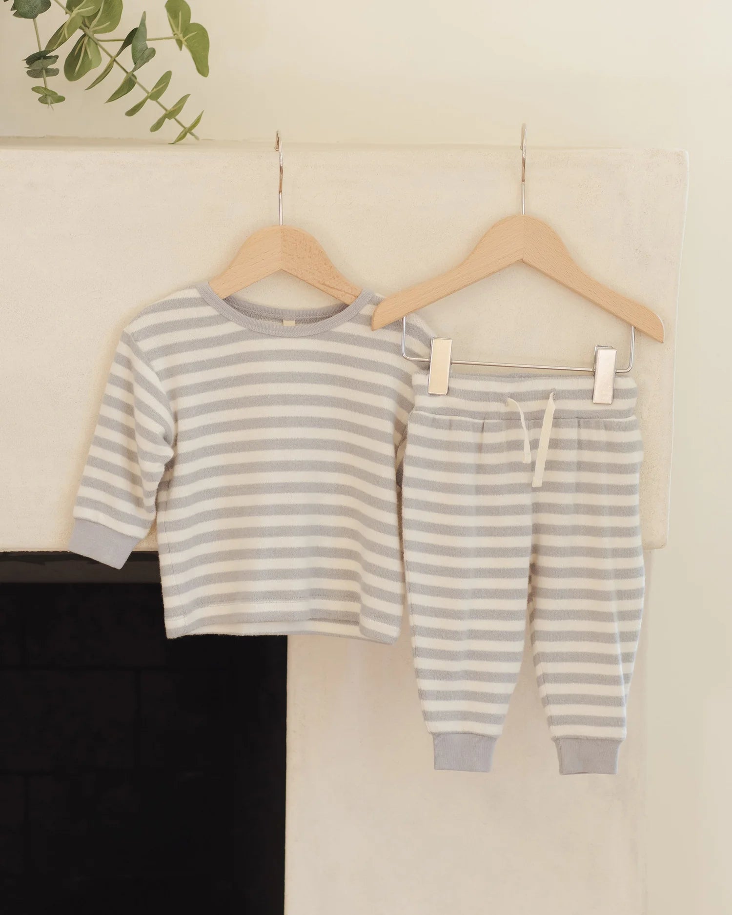 Cozy Set || Blue Stripe