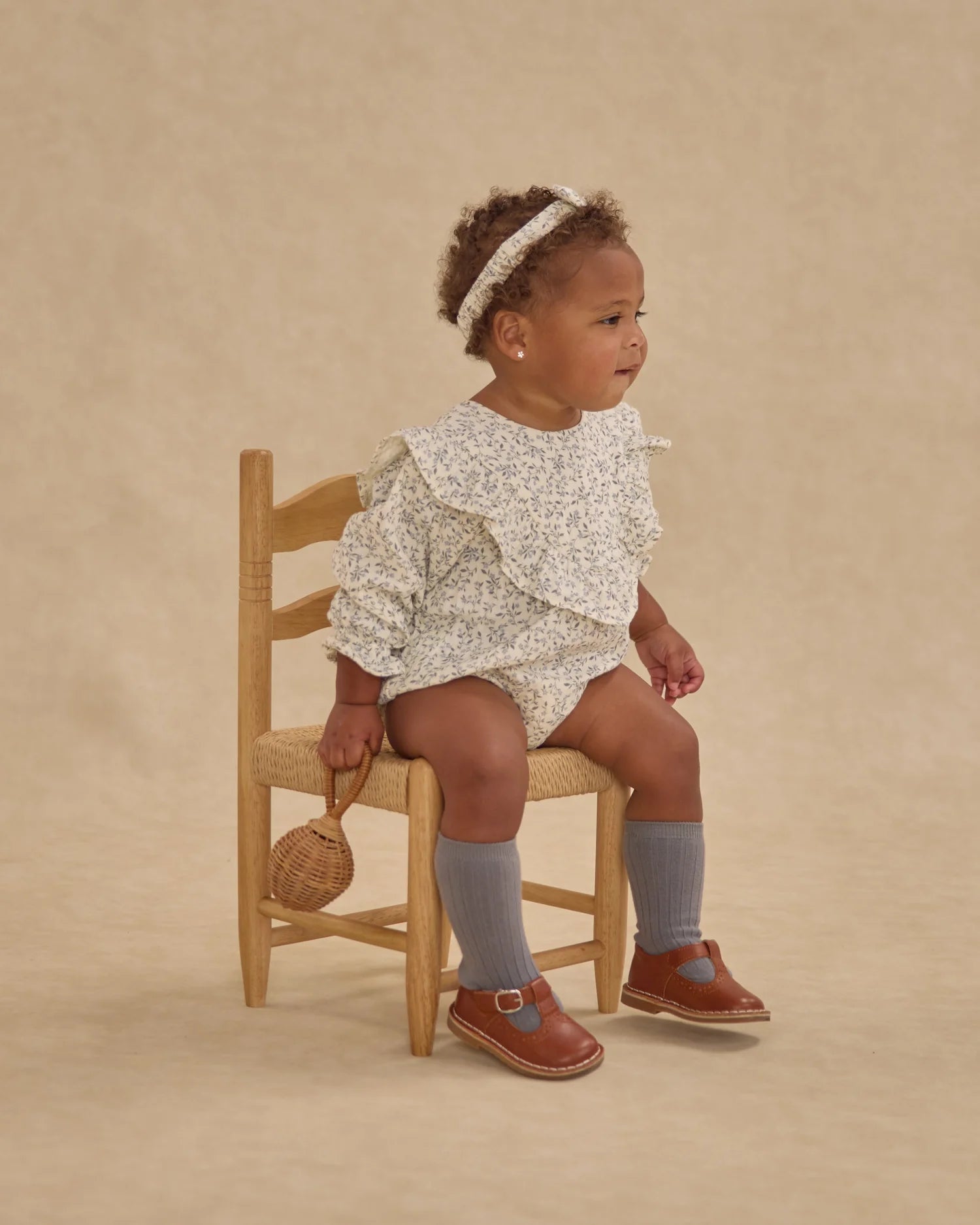 Winnie Romper || Blue Vines