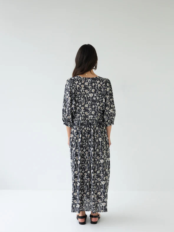 Cotton Midi Dress - Coast