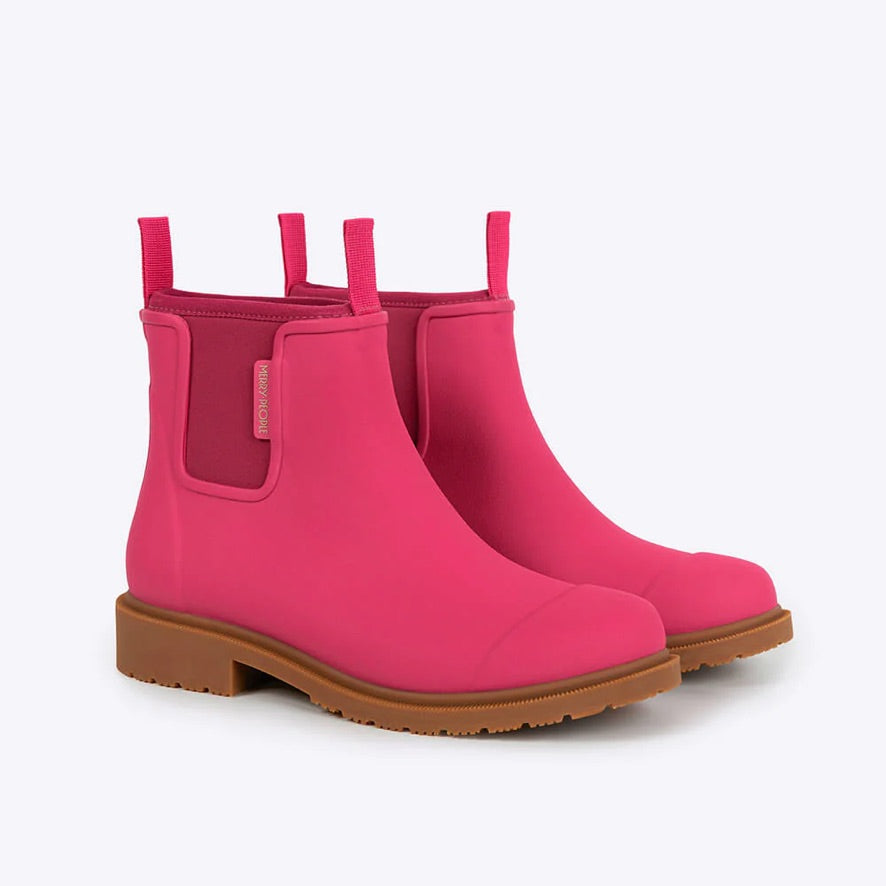 Bobbi Ankle Boot - Fuchsia Pink