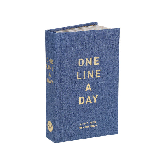 Denim One Line a Day Journal: A Five-Year Memory Book
