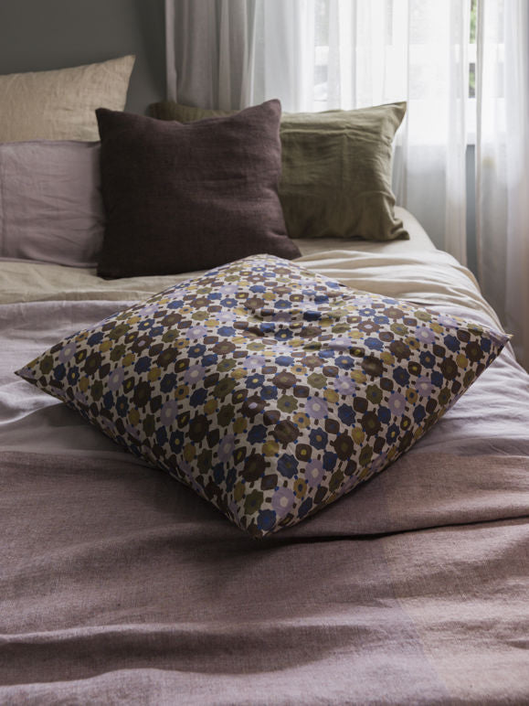 Lisbon Euro Pillowcase - Pansy/Multi
