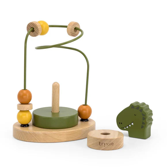 Trixie Wooden beads maze - Mr. Dino