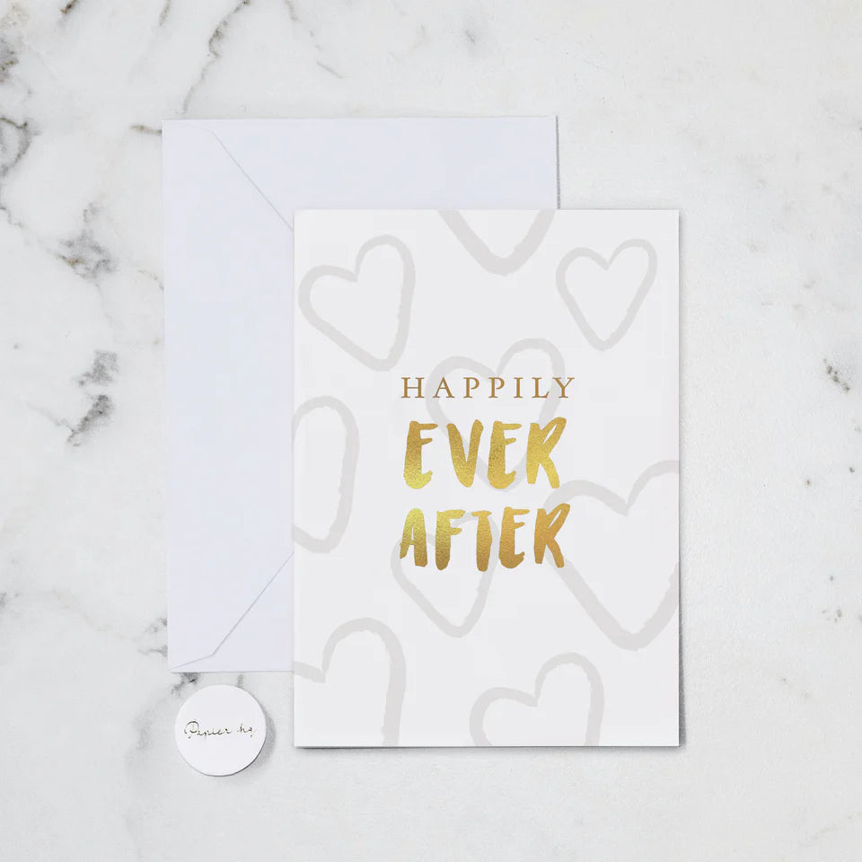 HAPPILY EVER AFTER GREETING CARD