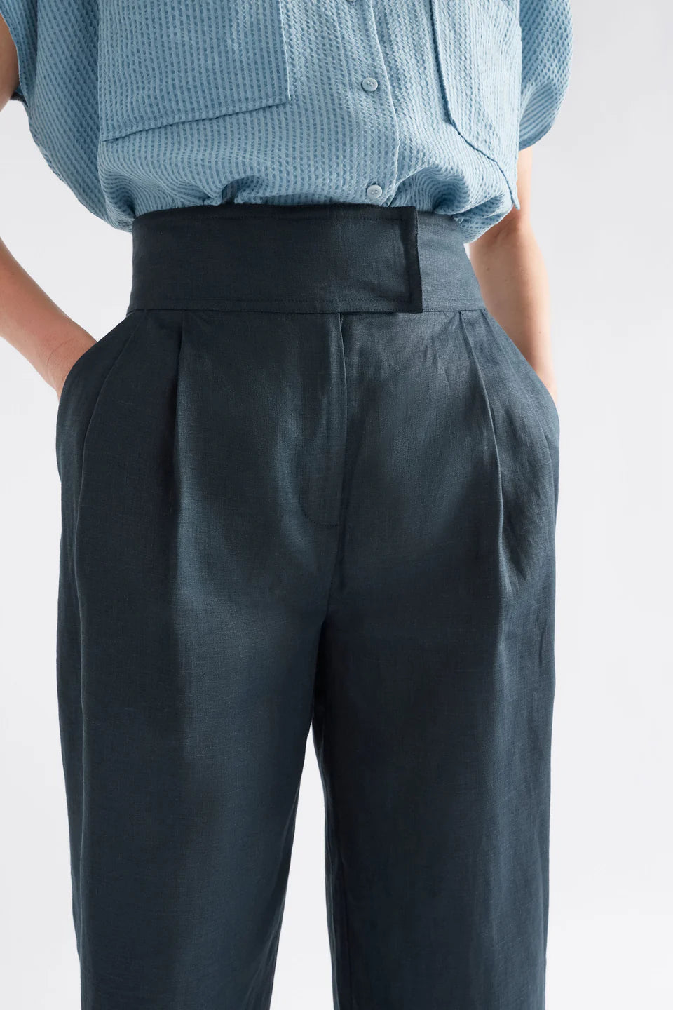 Lejer Pant - Navy