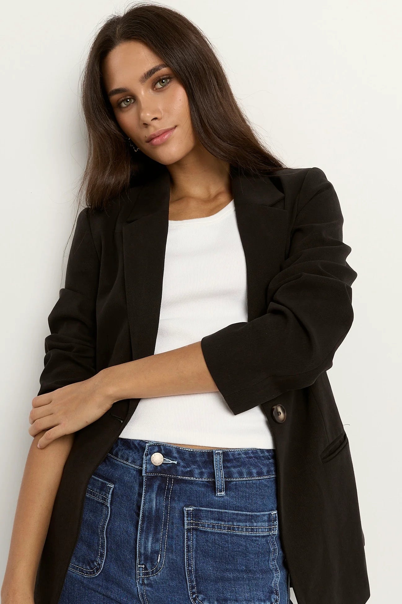 Atlantic Black Classic Blazer