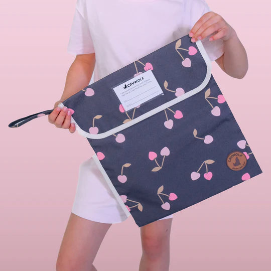 Book Bag Cherry Hearts