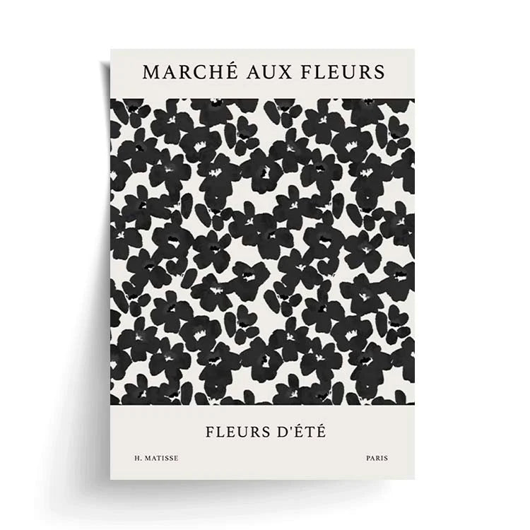 FRENCH FLEURS BLACK