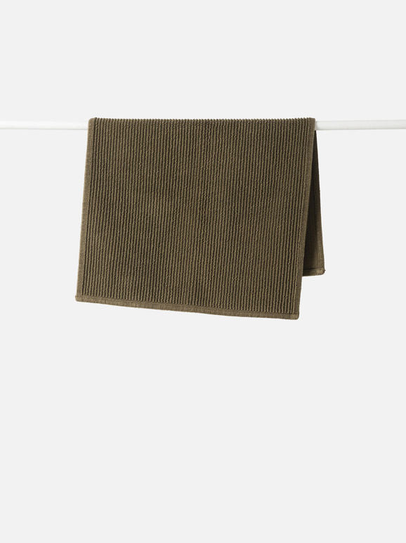 Ribbed Bath Towel Range - Ivy