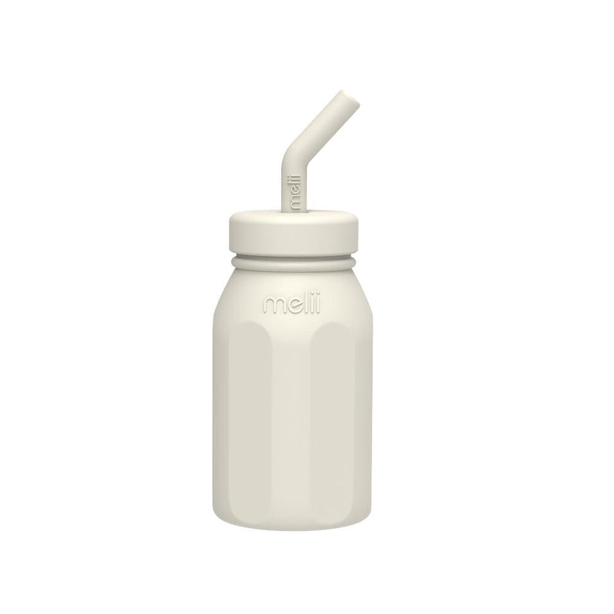 Melii Silicone Milk Bottle - Luxe Ivory