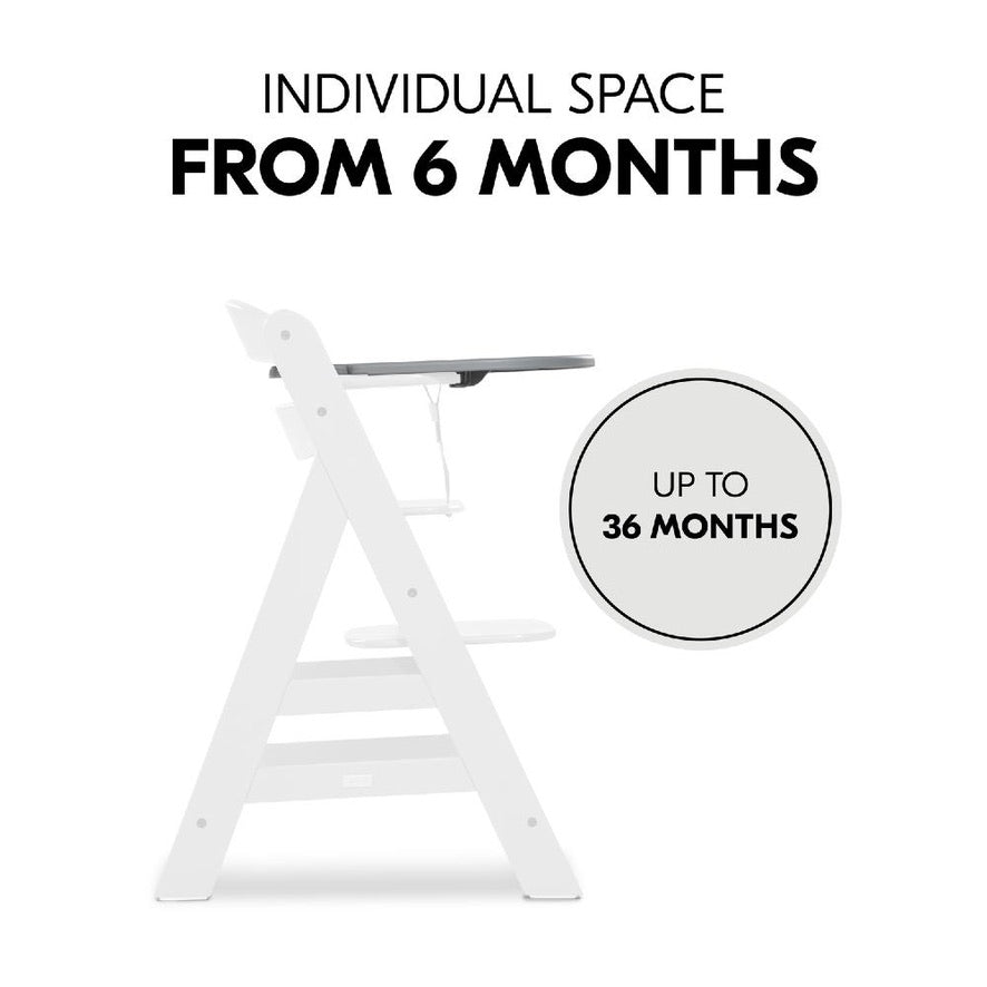 Hauck Alpha Click Tray - Grey PRE ORDER