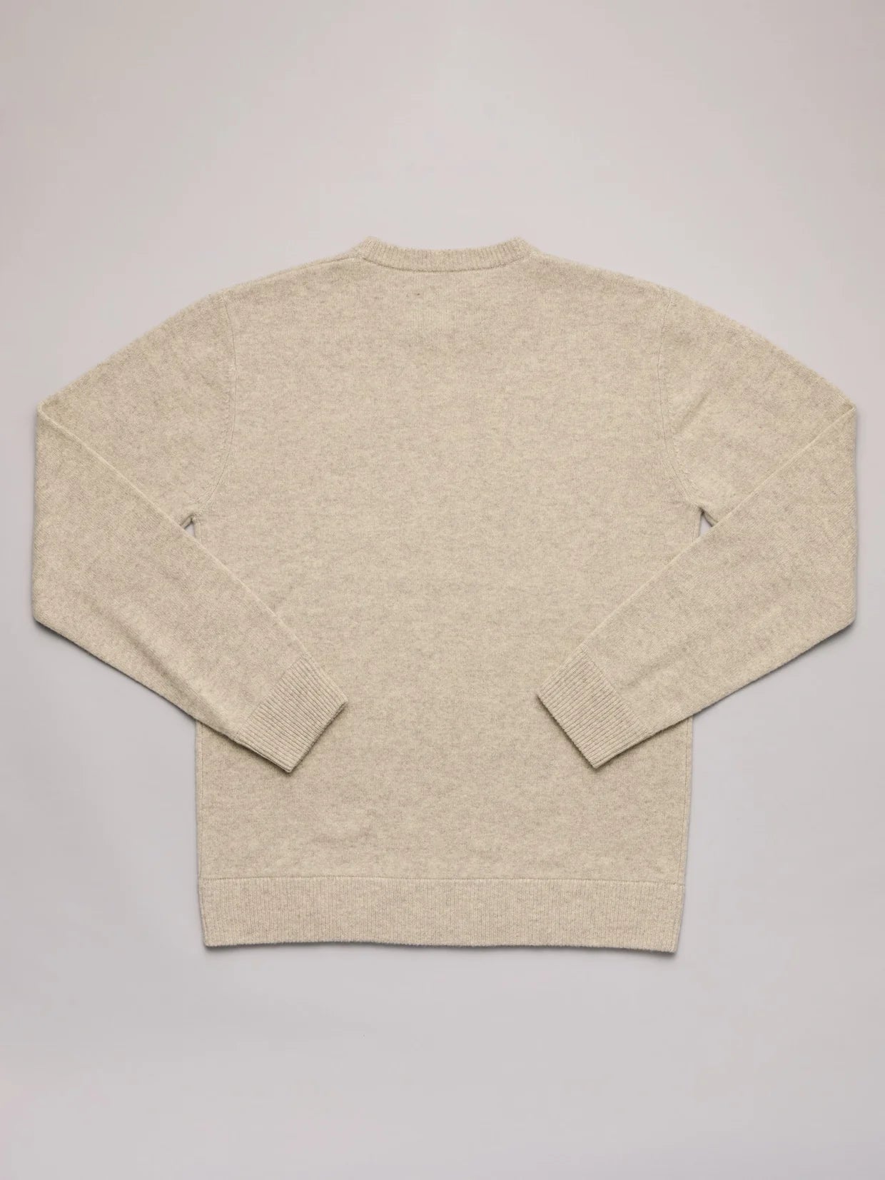 MERINO SEA CREW - GREY FEATHER