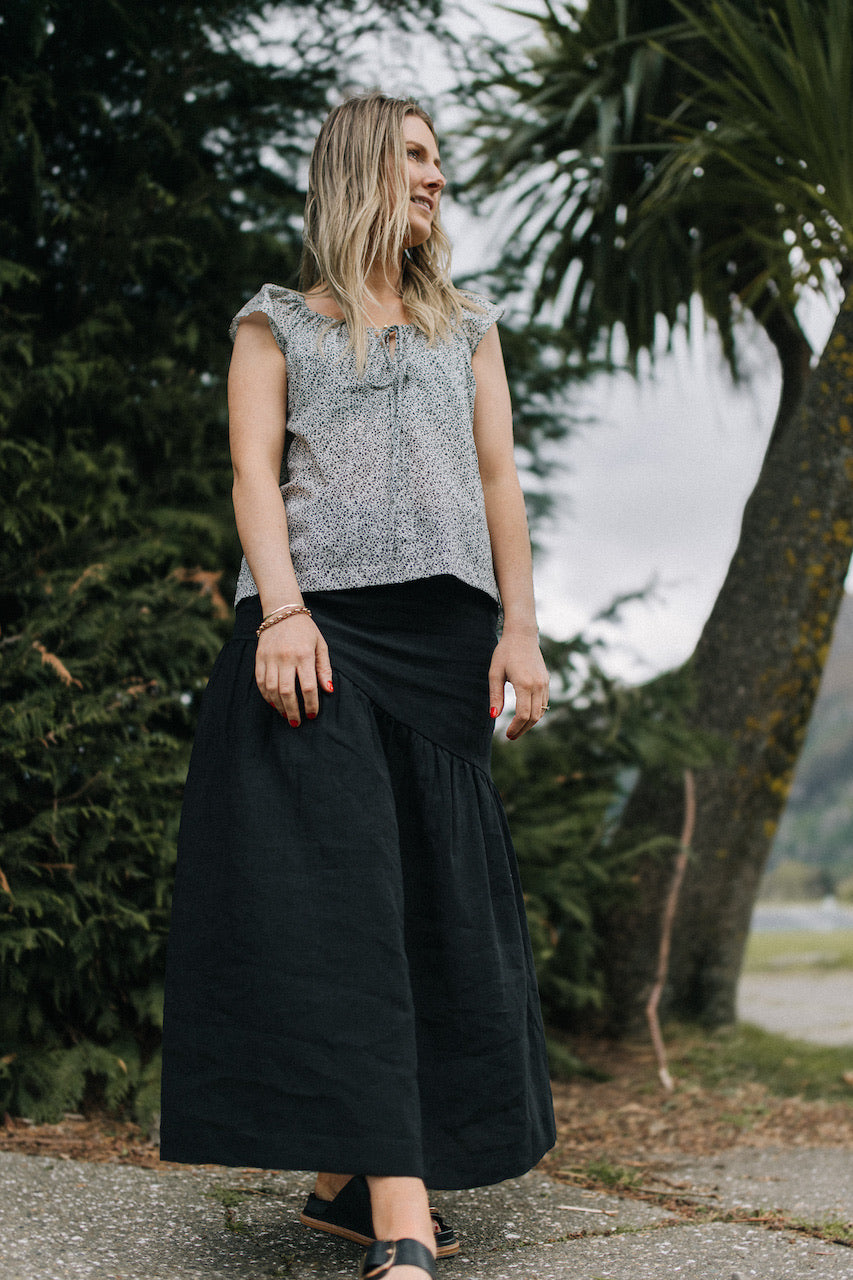 Karli top - Ditsy floral