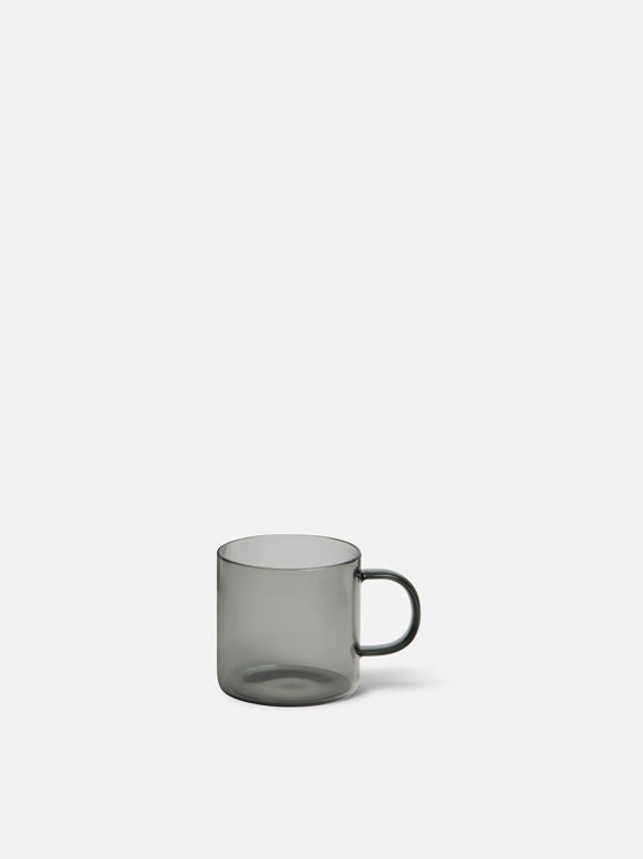 Glass Mug - Charcoal