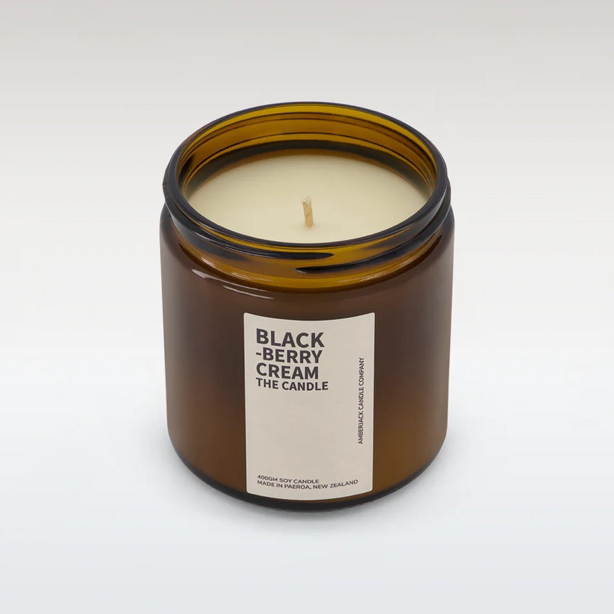 Blackberry Cream - Soy Candle Large