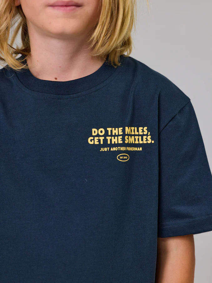 MINI DO THE MILES TEE - NAVY