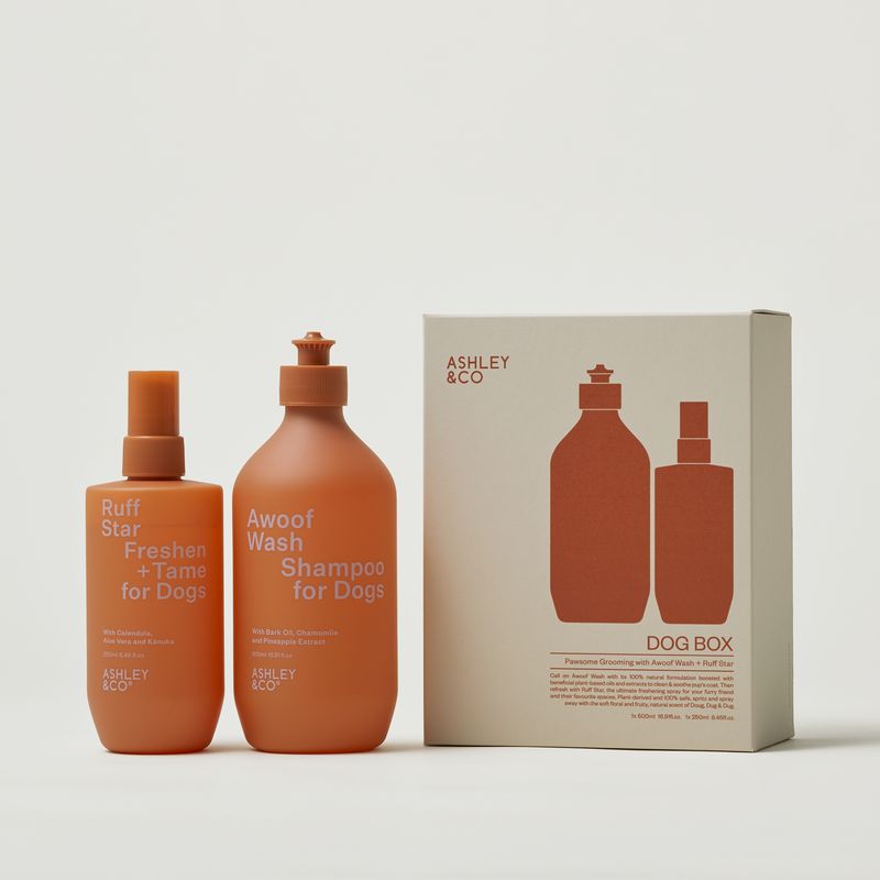 DOG BOX GROOMING CARE SET DOUG, DUG & DUG