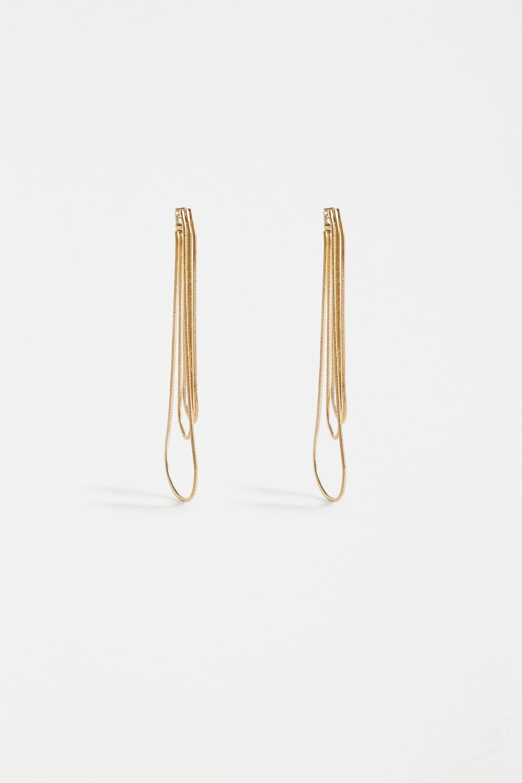 LANS DROP EARRING - Gold
