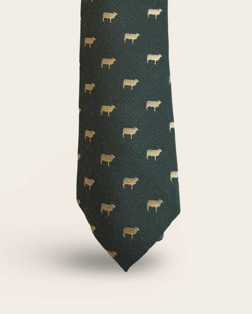 Stag neck tie - Navy