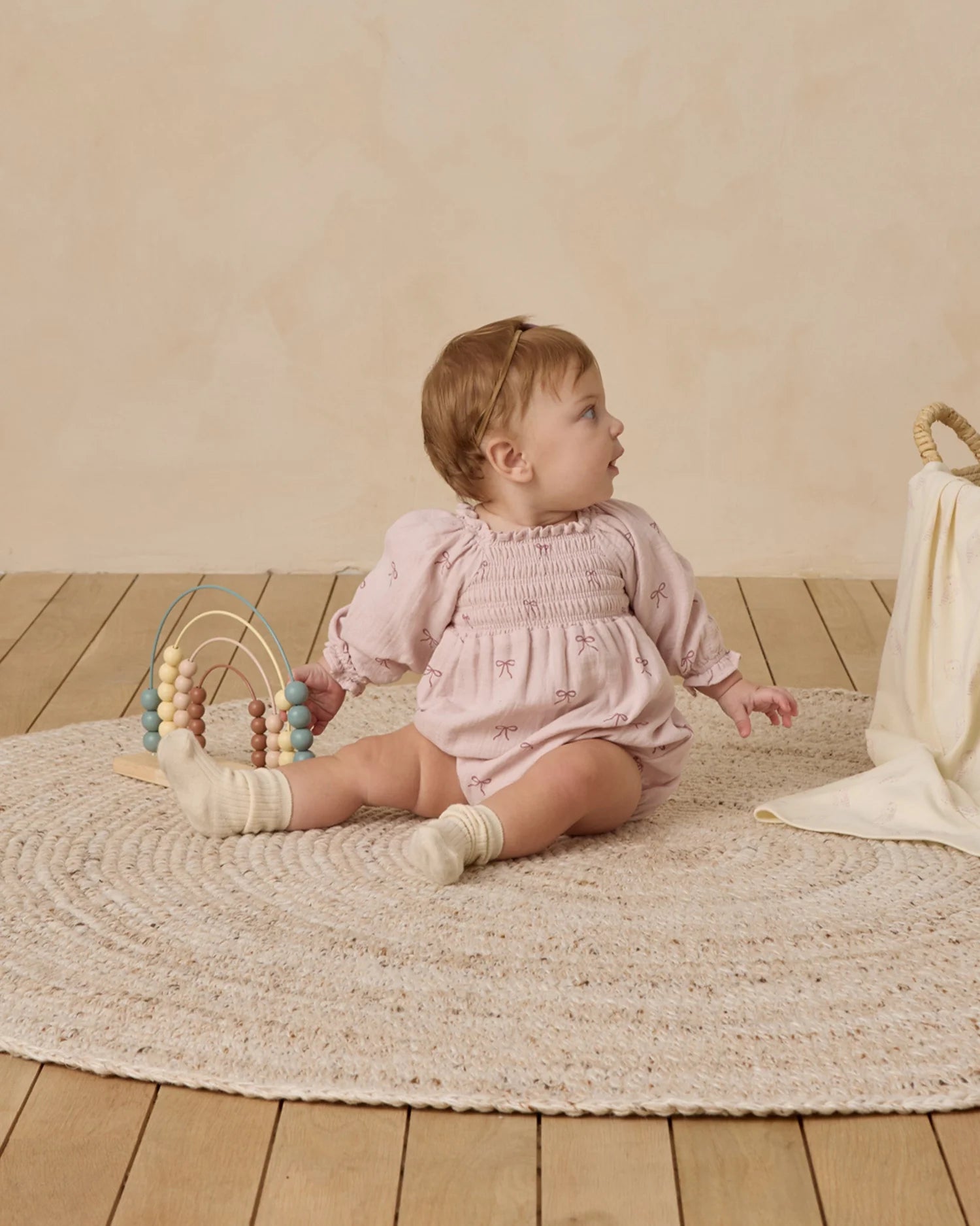 Eden romper - Lilac bows