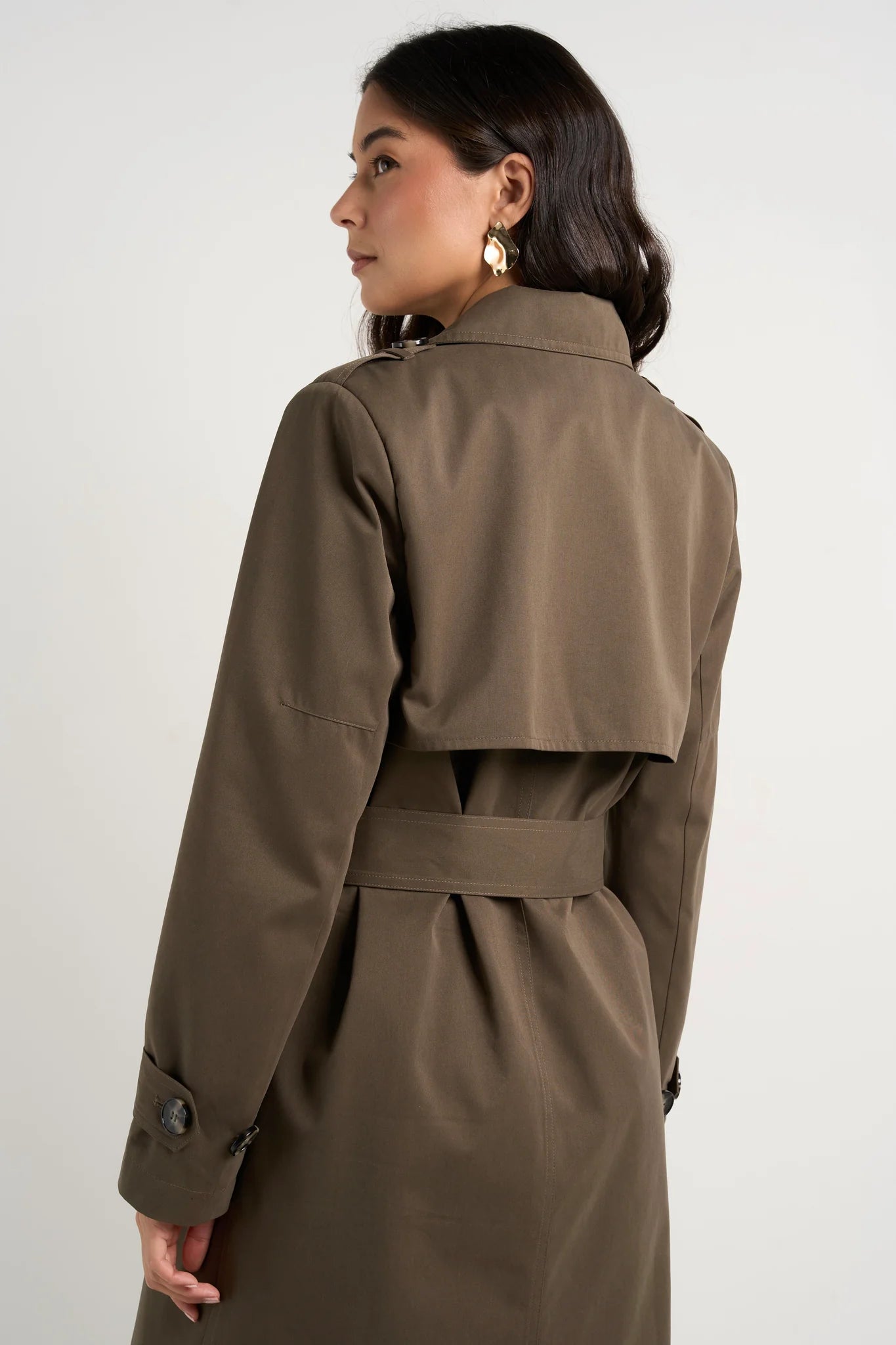 Kensington Khaki Trench Coat