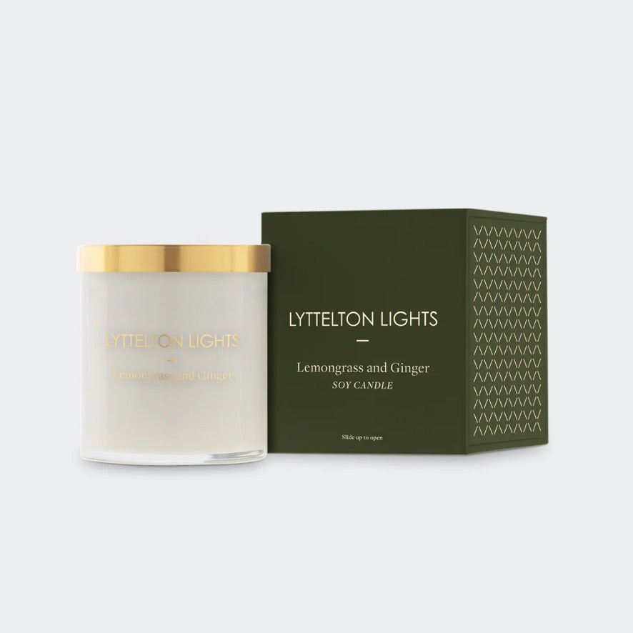 Lemongrass & Ginger Candle Medium