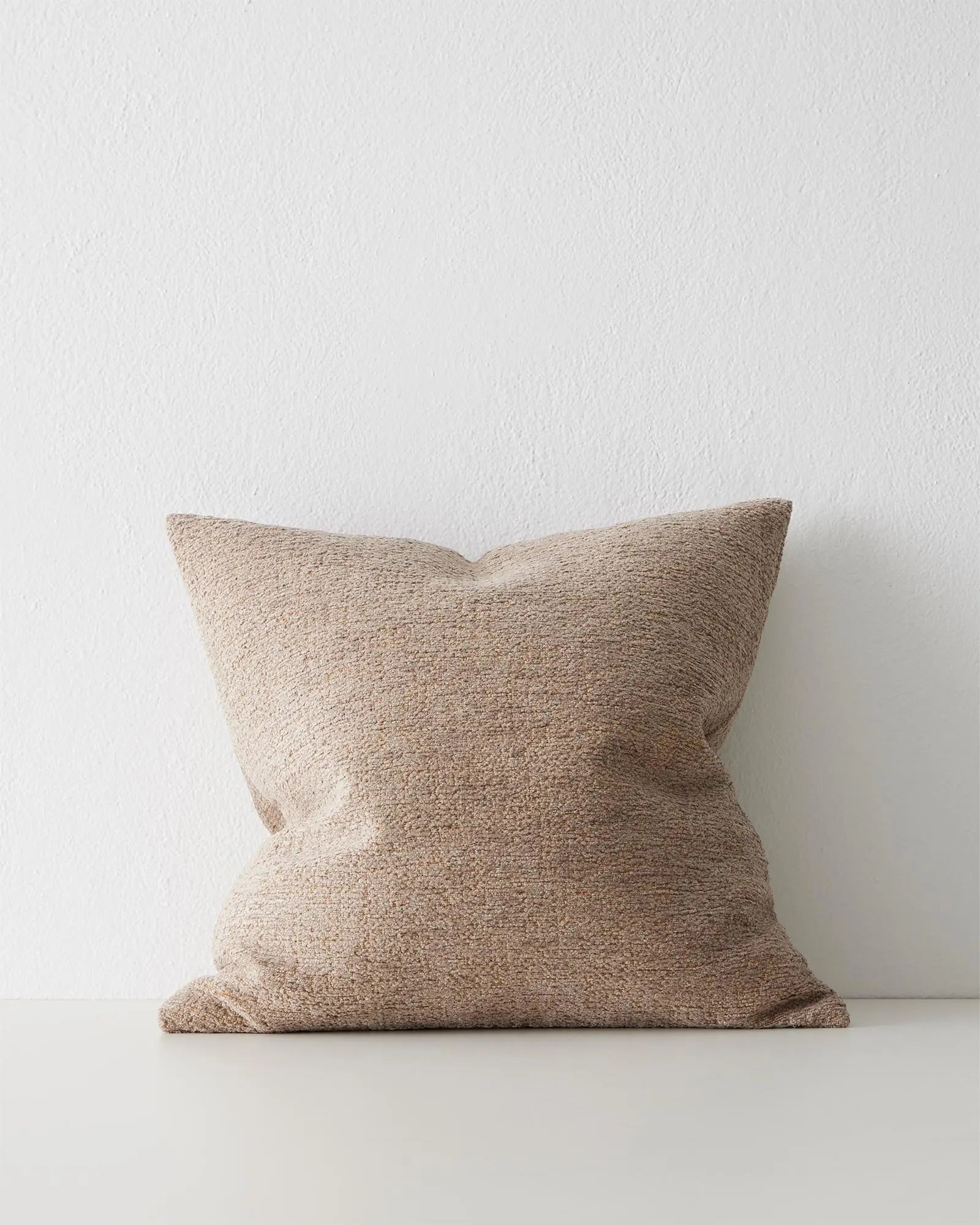 Laurent cushion chai - 50X50 with feather inner
