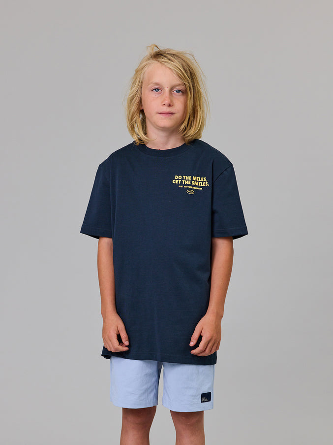 MINI DO THE MILES TEE - NAVY