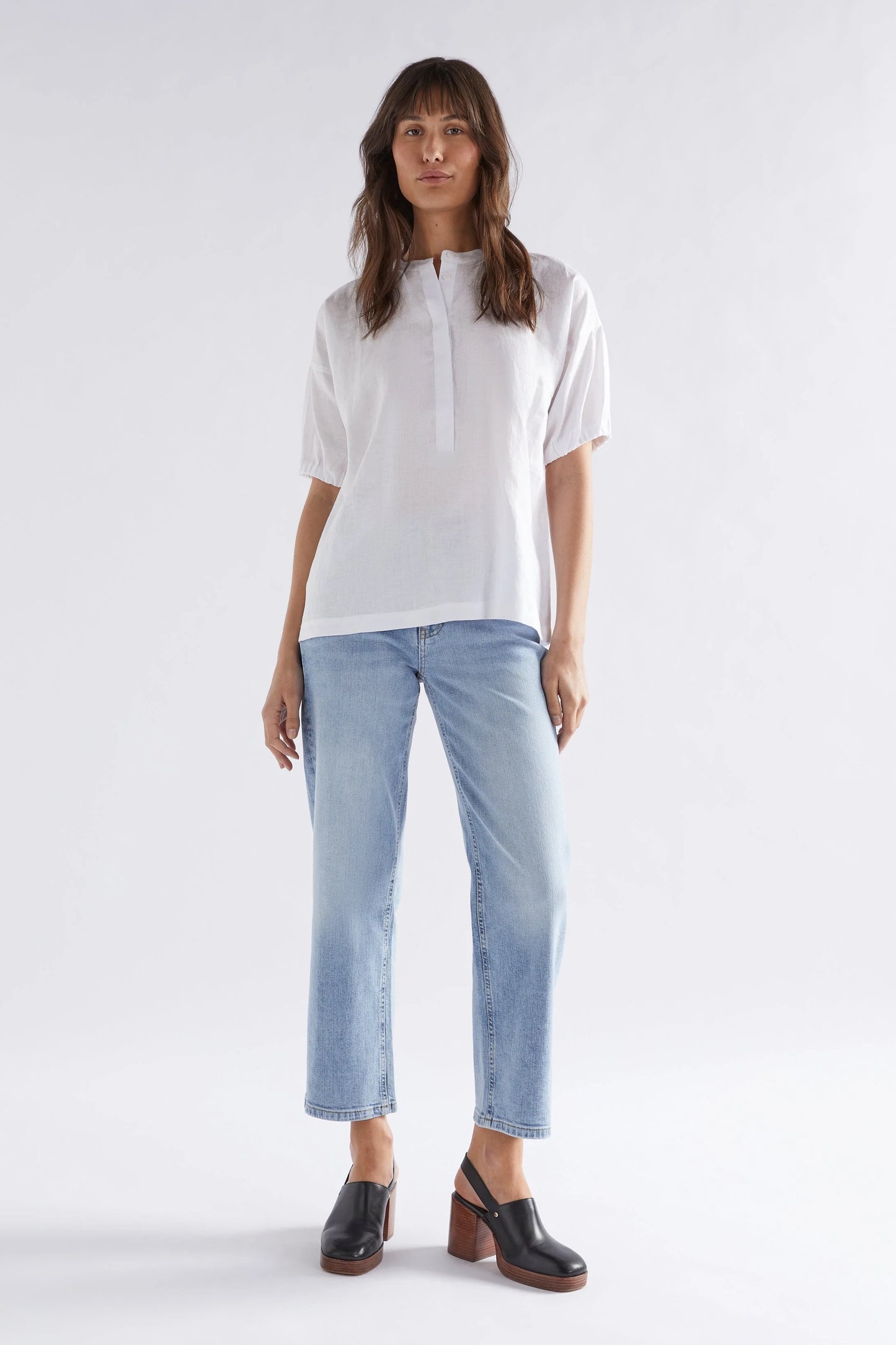 STROM LINEN SHIRT- WHITE