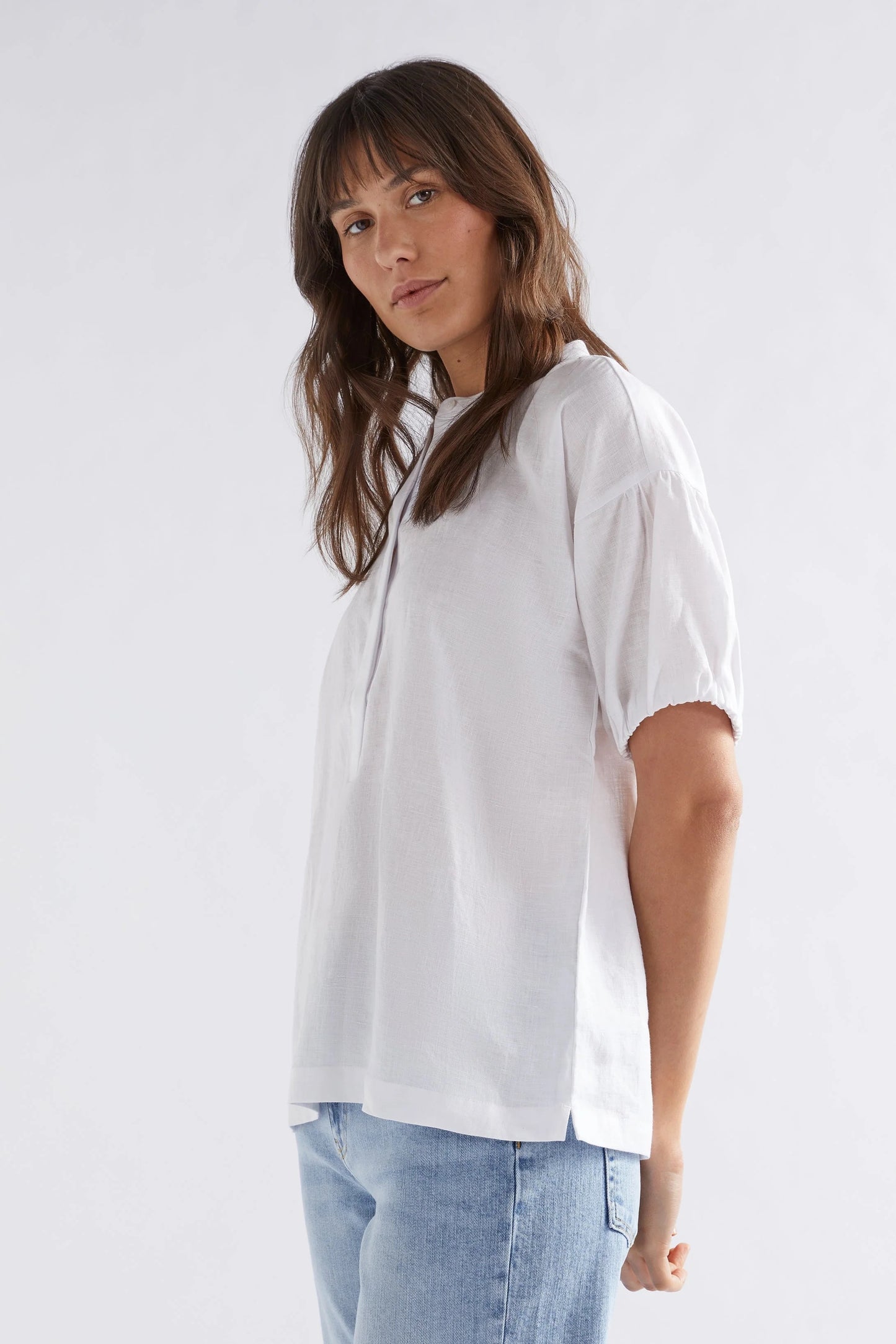 STROM LINEN SHIRT- WHITE