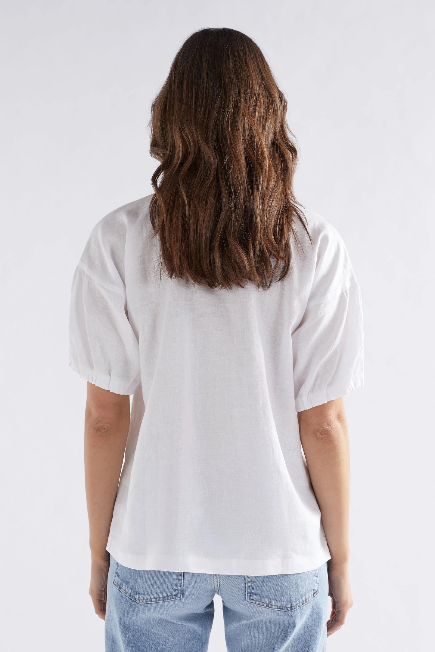 STROM LINEN SHIRT- WHITE