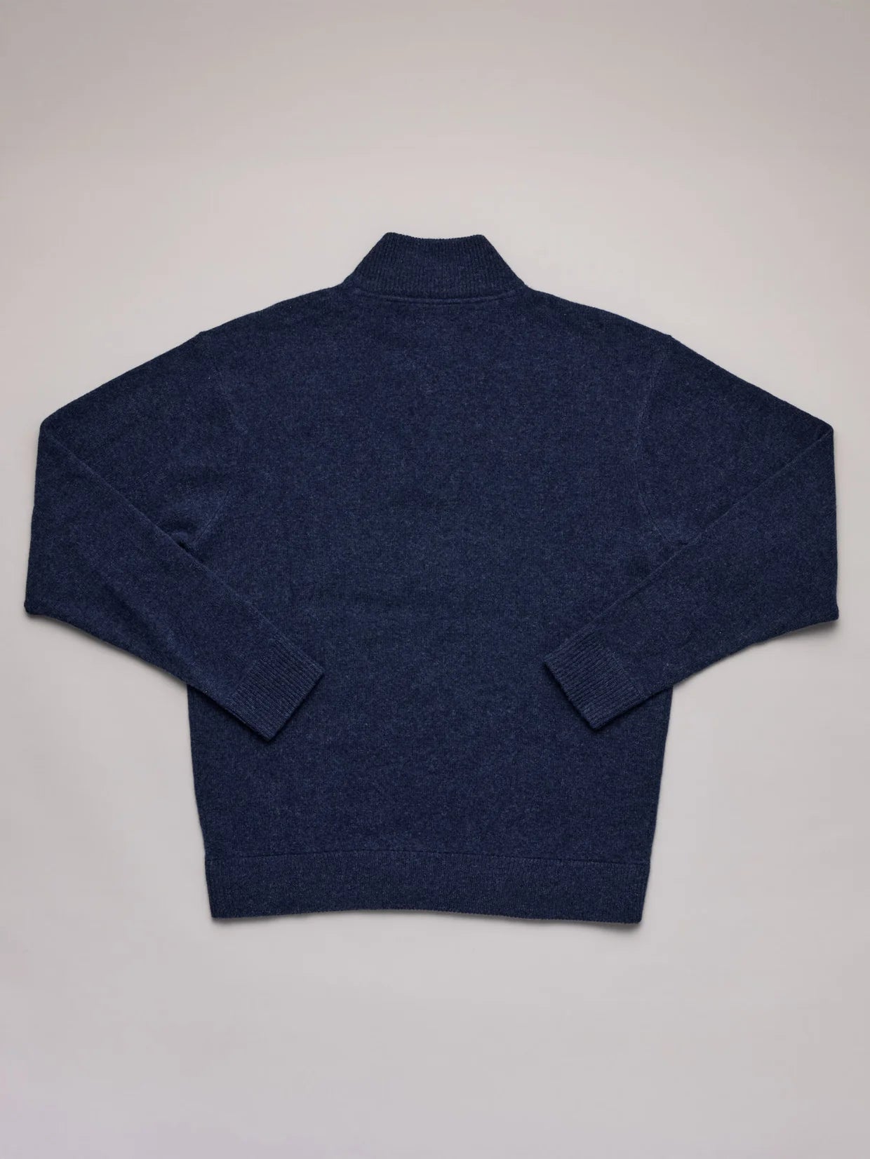 MERINO KEYPORT 1/4 ZIP - INDIGO