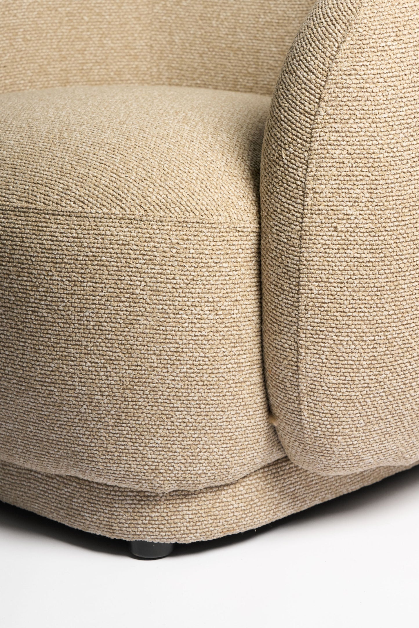French Swivel Chair- Beige