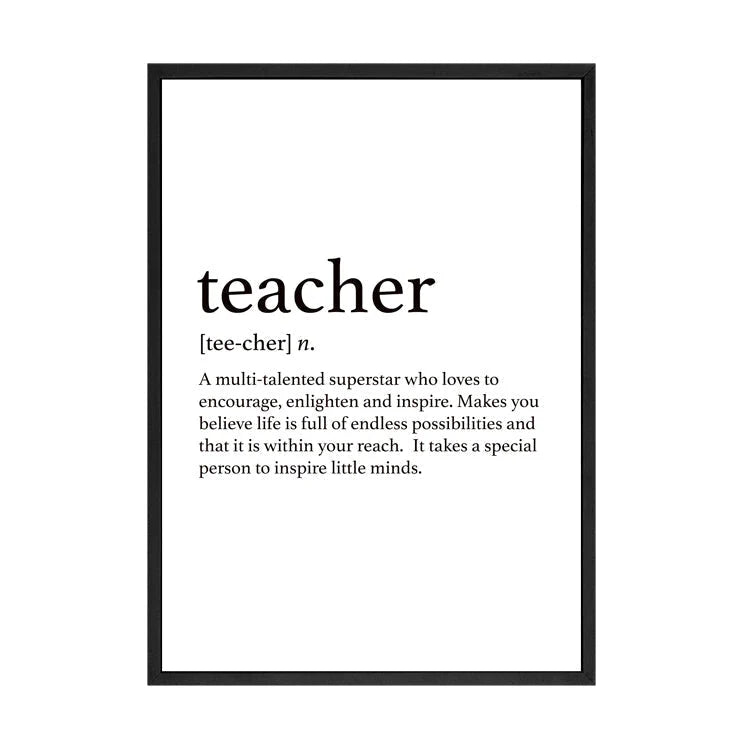 TEACHER PRINT