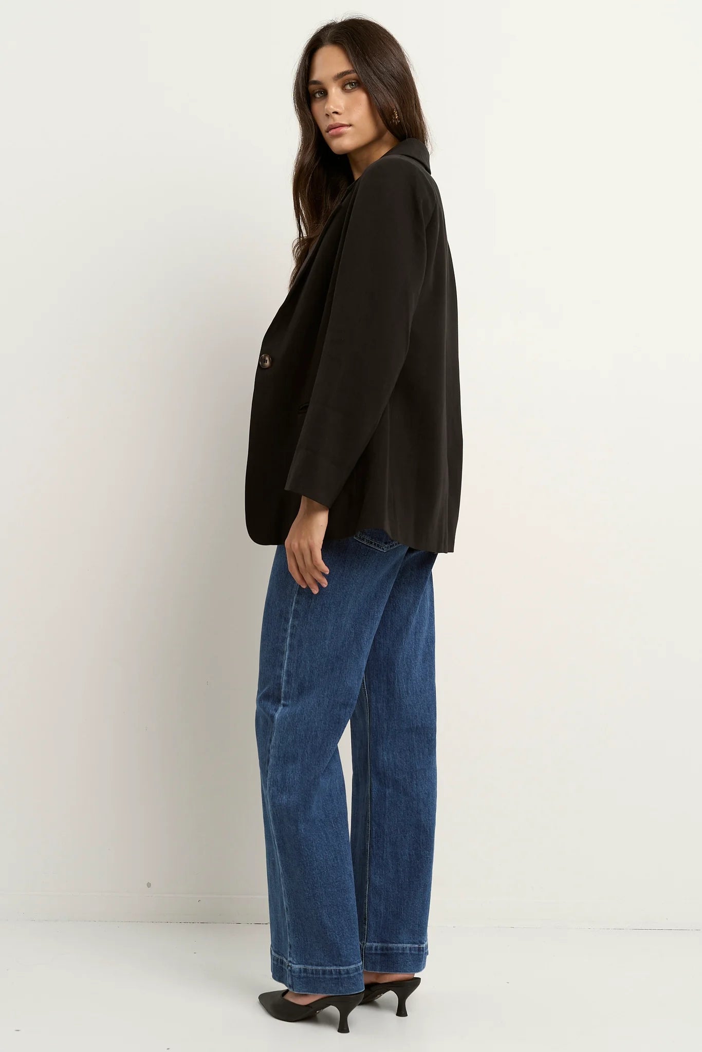 Atlantic Black Classic Blazer