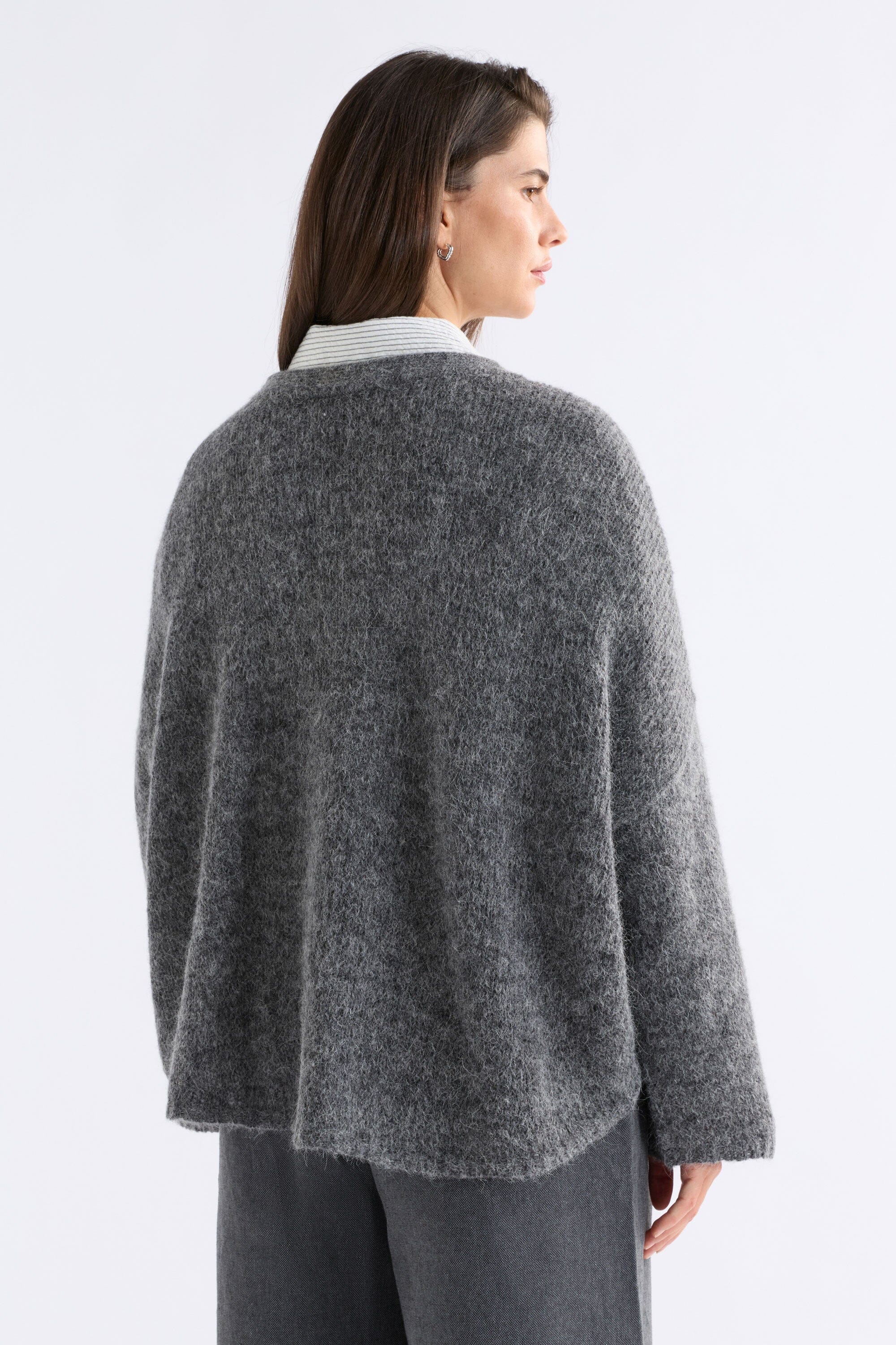 Agna Sweater Mid Grey Marle