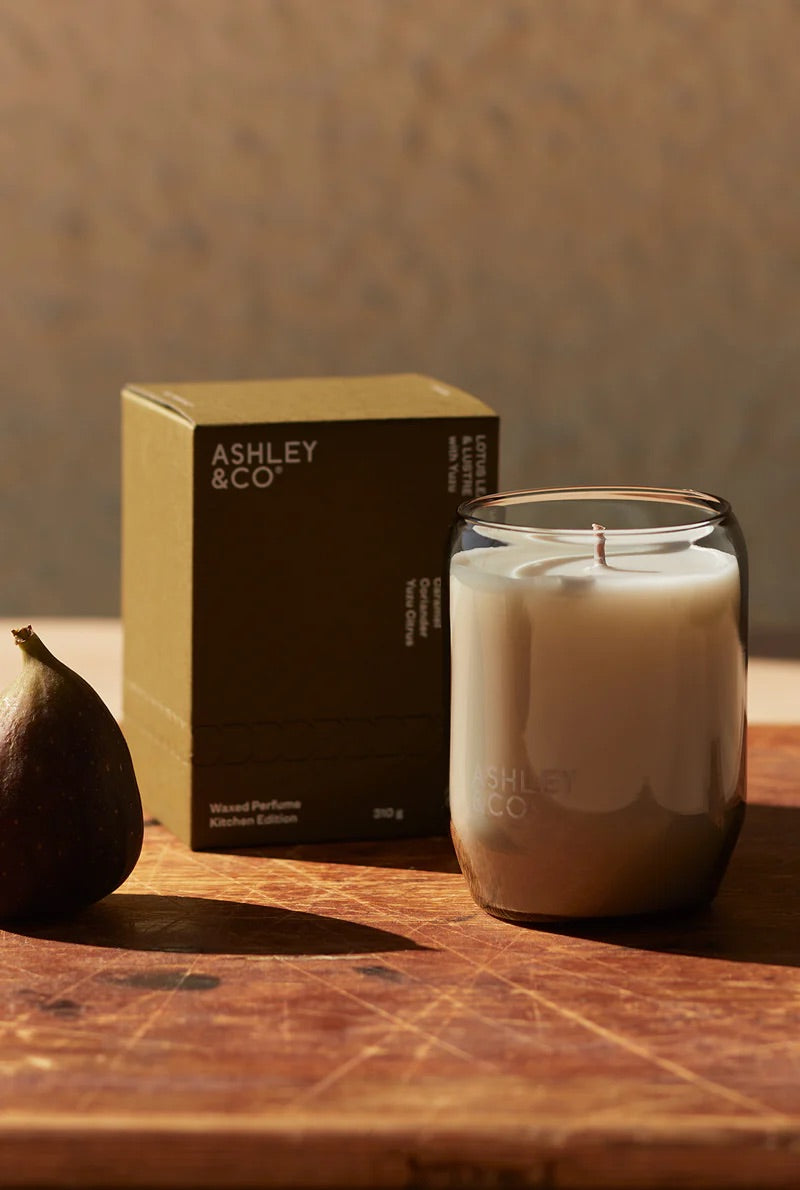 Waxed Perfume - Lotus Leaf & Lustre + Yuzu