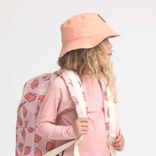 Reversible Bucket Hat - Strawberry Splash