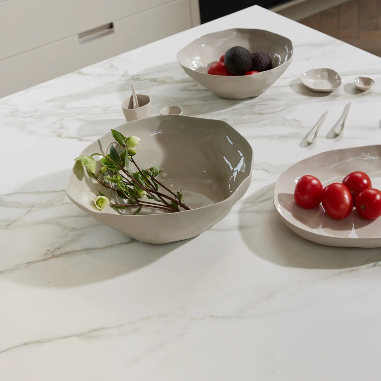 Haan Serving Bowl - Cashmere