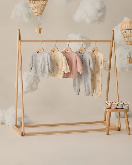 Relaxed sweatshirt - lions - Sky