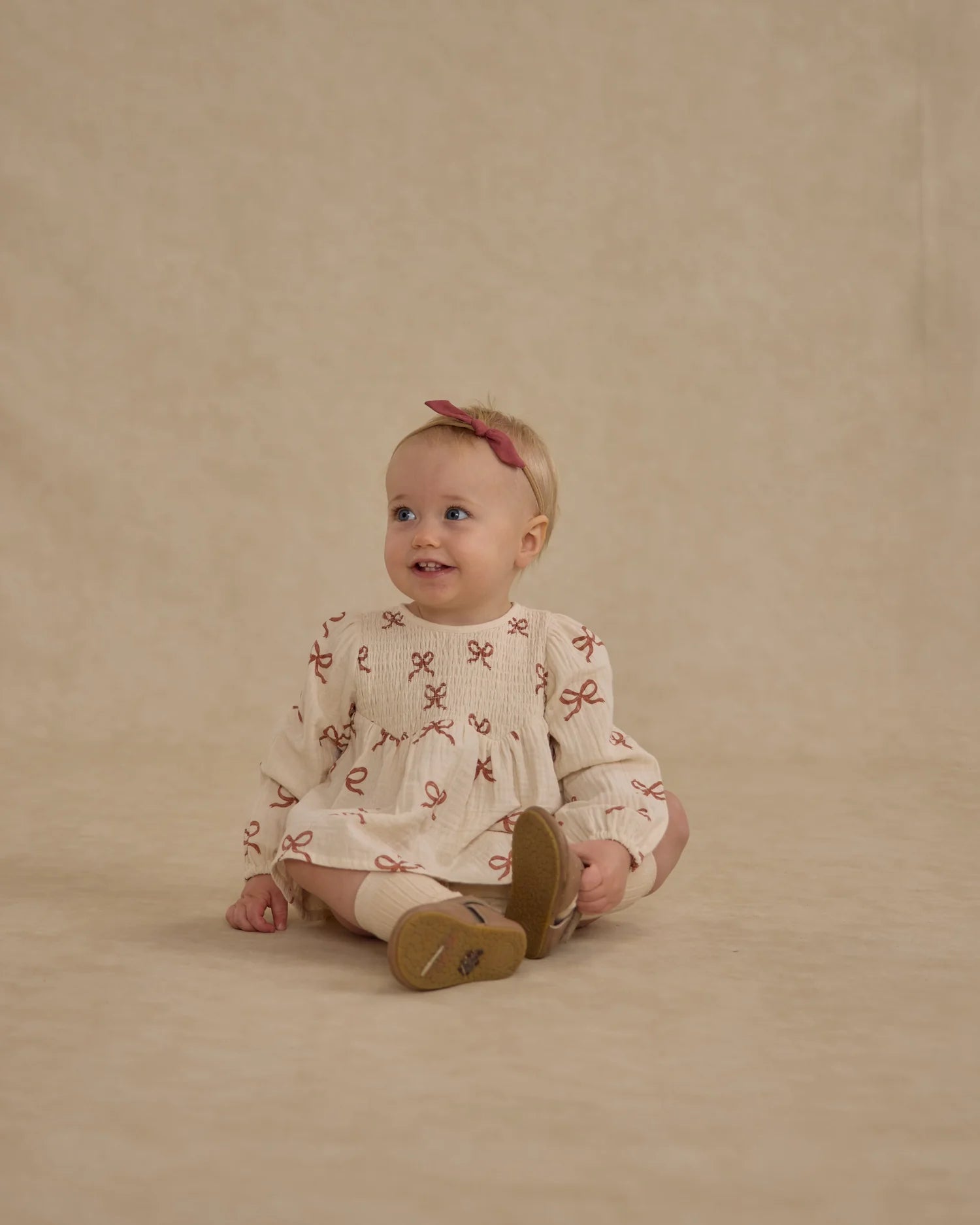 Sophia top + bloomer set - Ruby bows