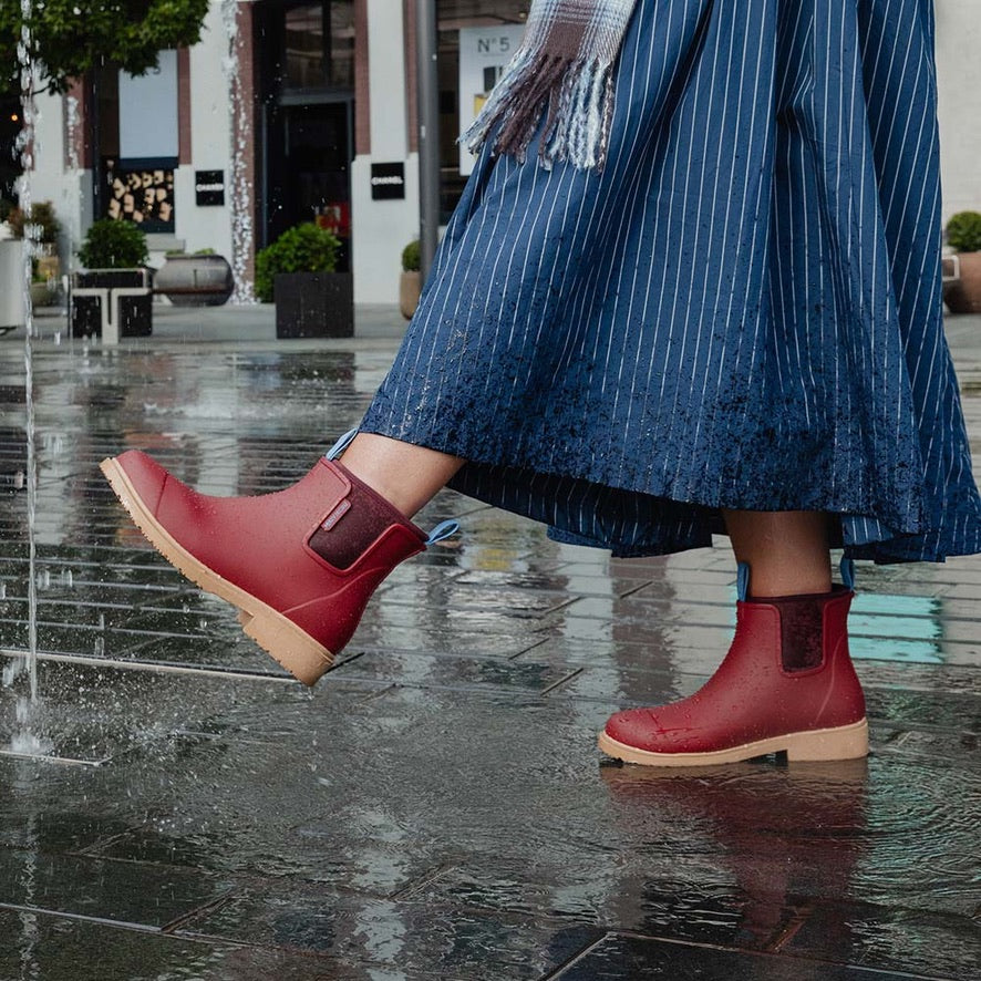 Bobbi Ankle Boot - Brick Red