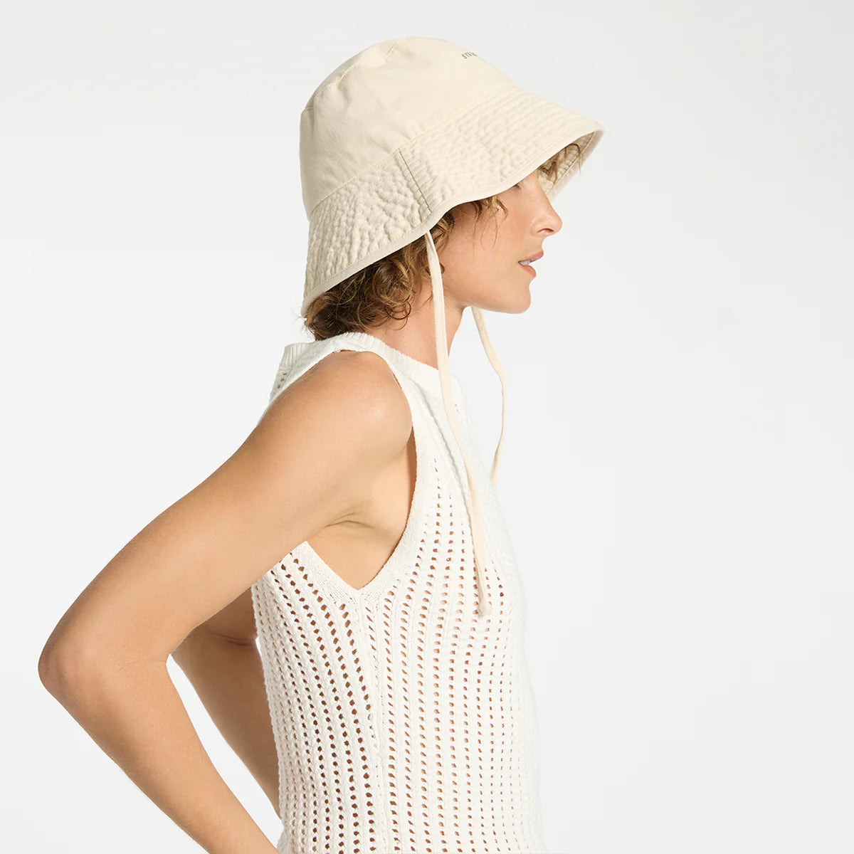 Golden days hat - cream