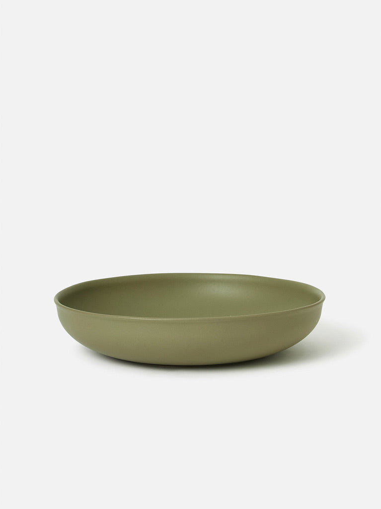 Halo Serving Bowl - Low Large - Fennel